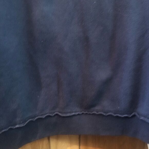 Penn State Nittany Lions Distressed Appliquéd Hooded Sweatshirt Blue Size 2X - Picture 8 of 8